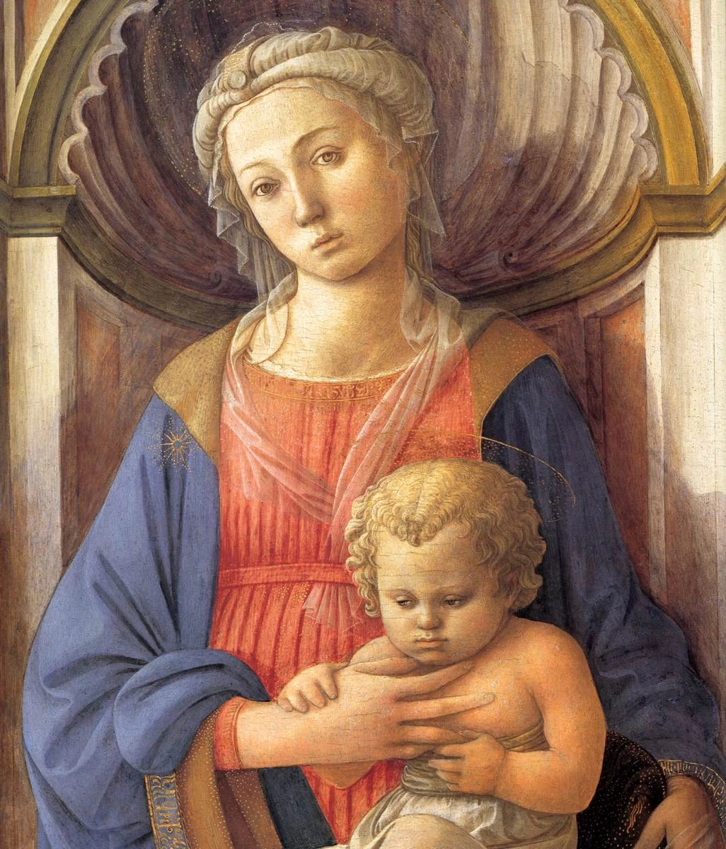 Madonna col Bambino - National Gallery of Art, Washington, dettaglio